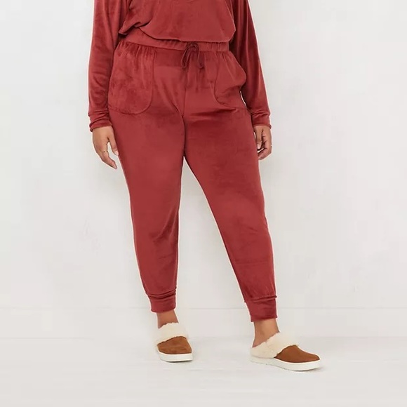 LC Lauren Conrad velour jogger - Picture 1 of 14